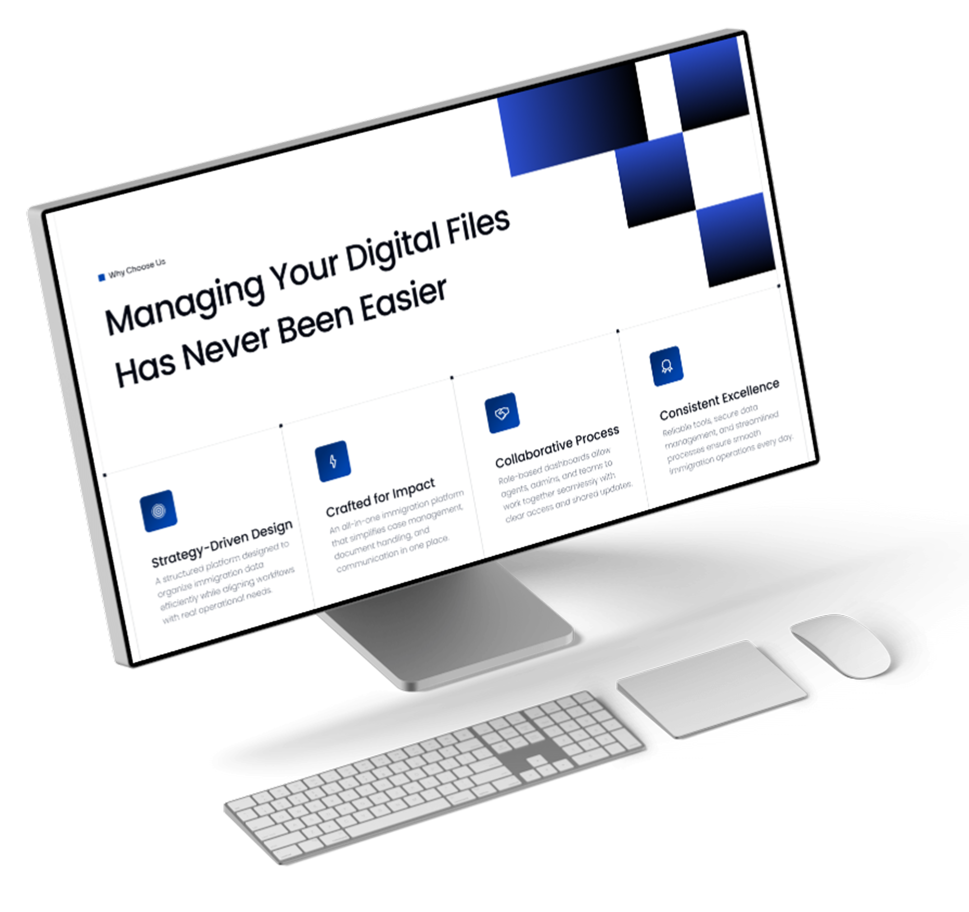 Foleo Platform on Monitor